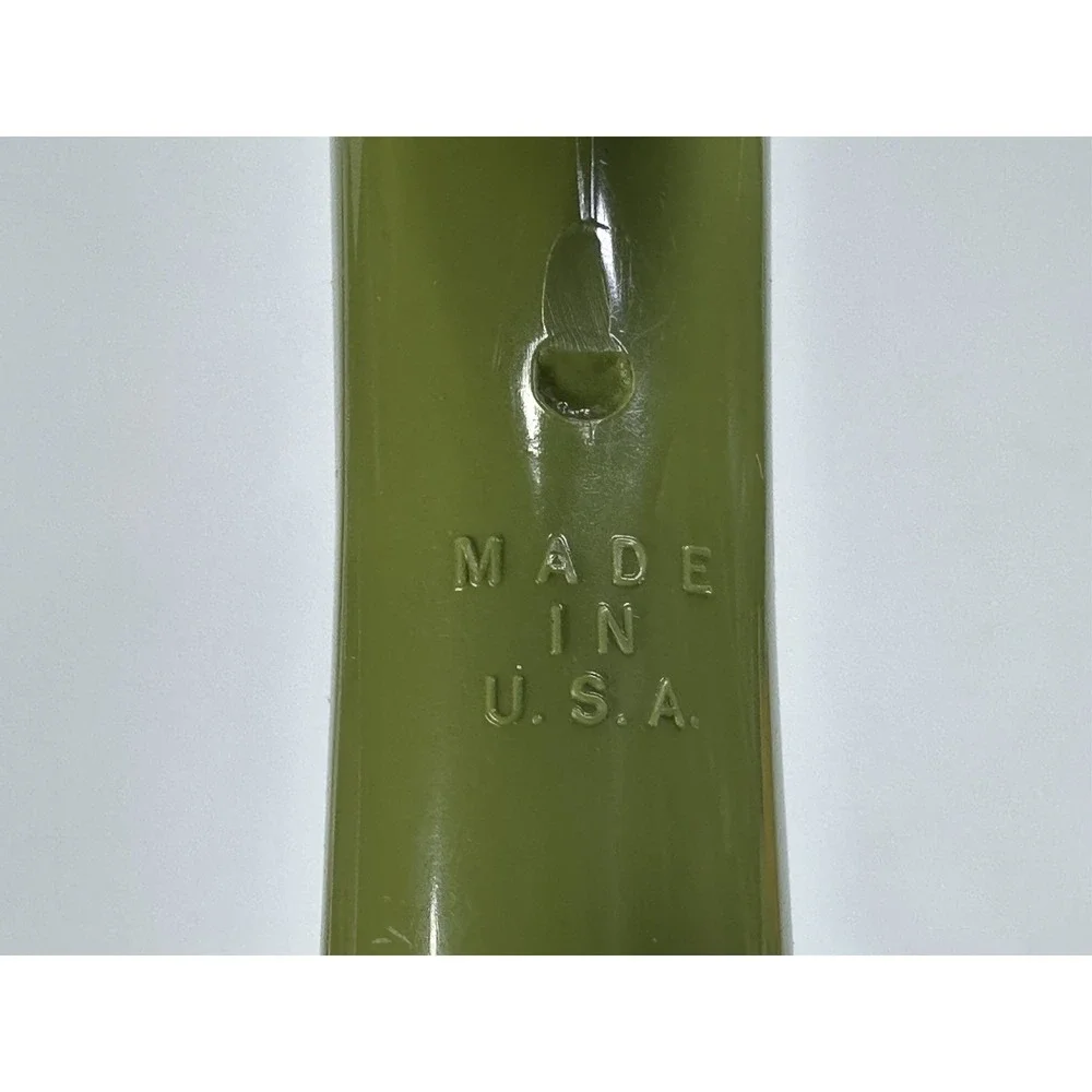 Vintage Stanley Slimline Green Plastic Cleaning Brush Product‎  Made in USA